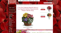 Desktop Screenshot of carolscornerflorist.com